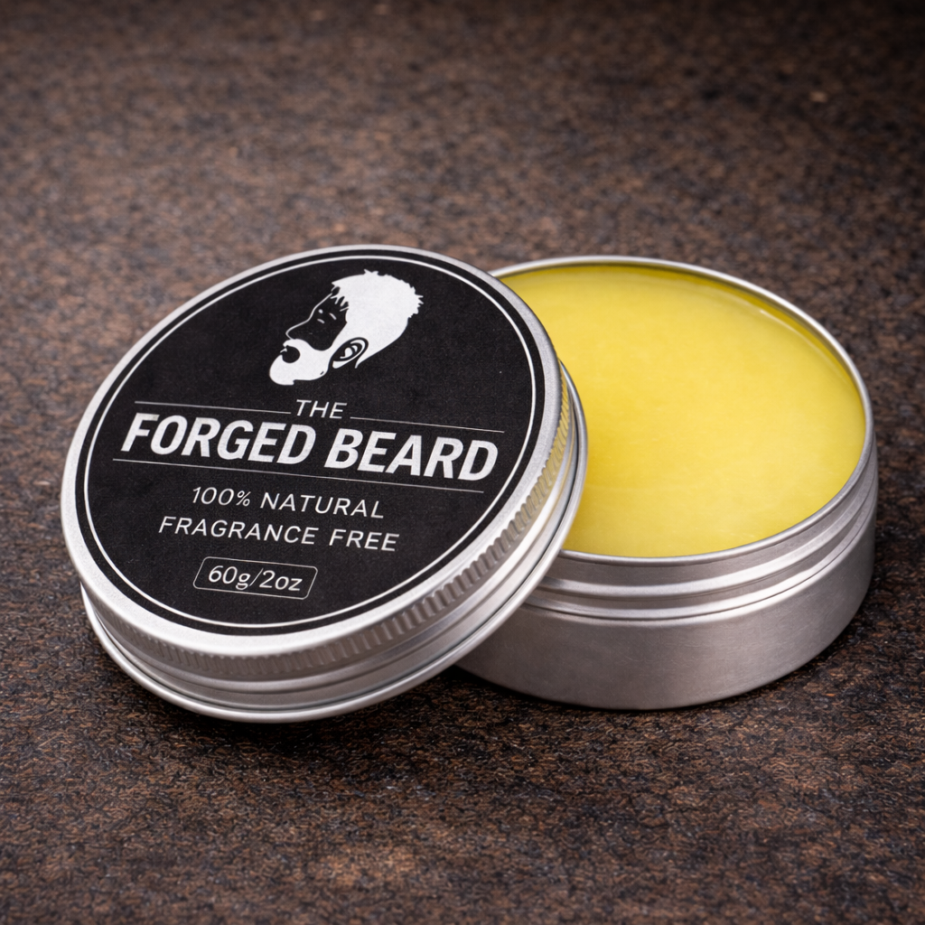 Natural Beard Balm 60g – Conditioning, Styling & Moisturising