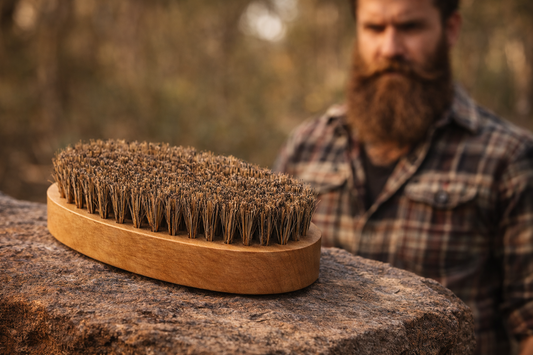 Natural Boar Bristle Beard Brush